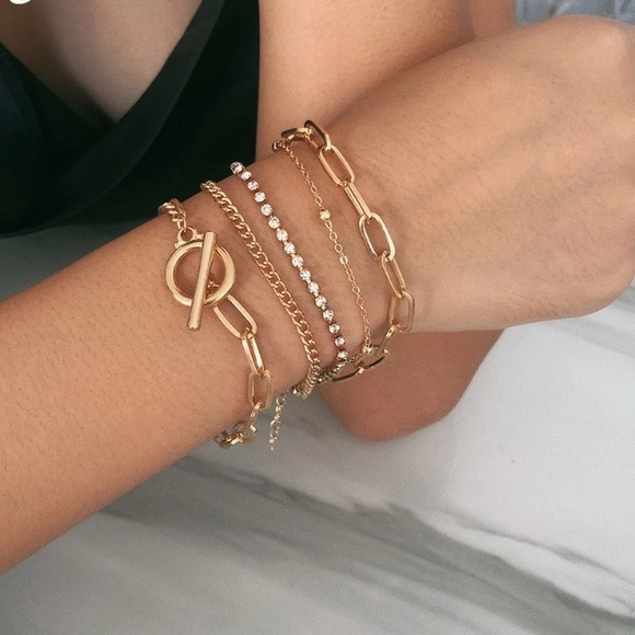 Silver or Gold Bracelet - Picture 4 of 8